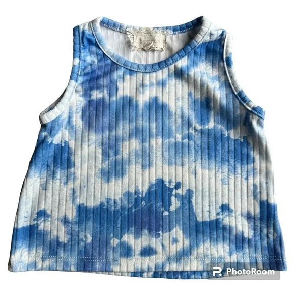 Btween matching set royal blue white tie dye sz4 - Picture 5 of 7